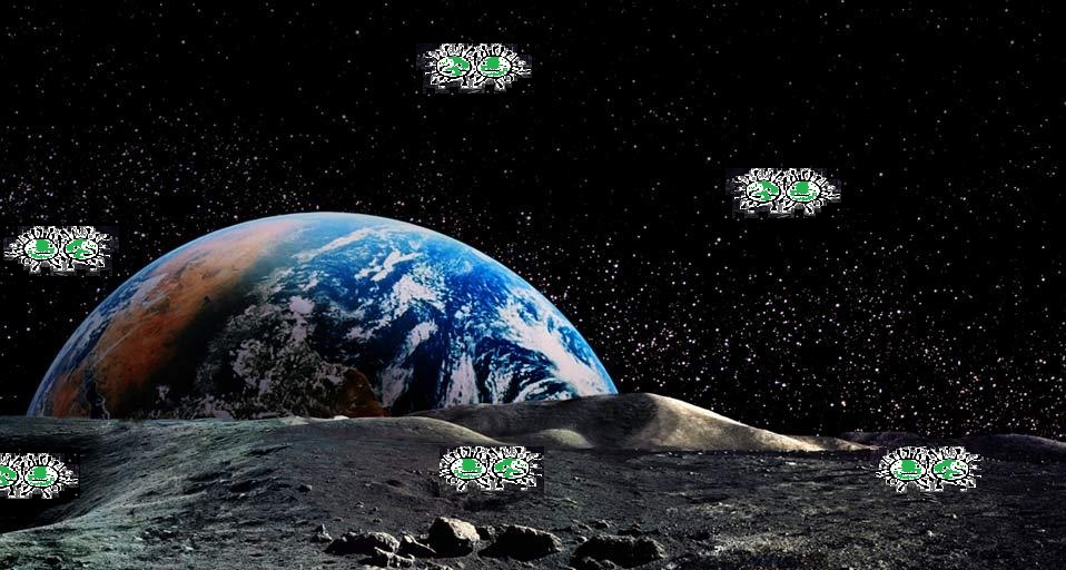 COVID 19 on Earth 2020 Zem z Mesiaca