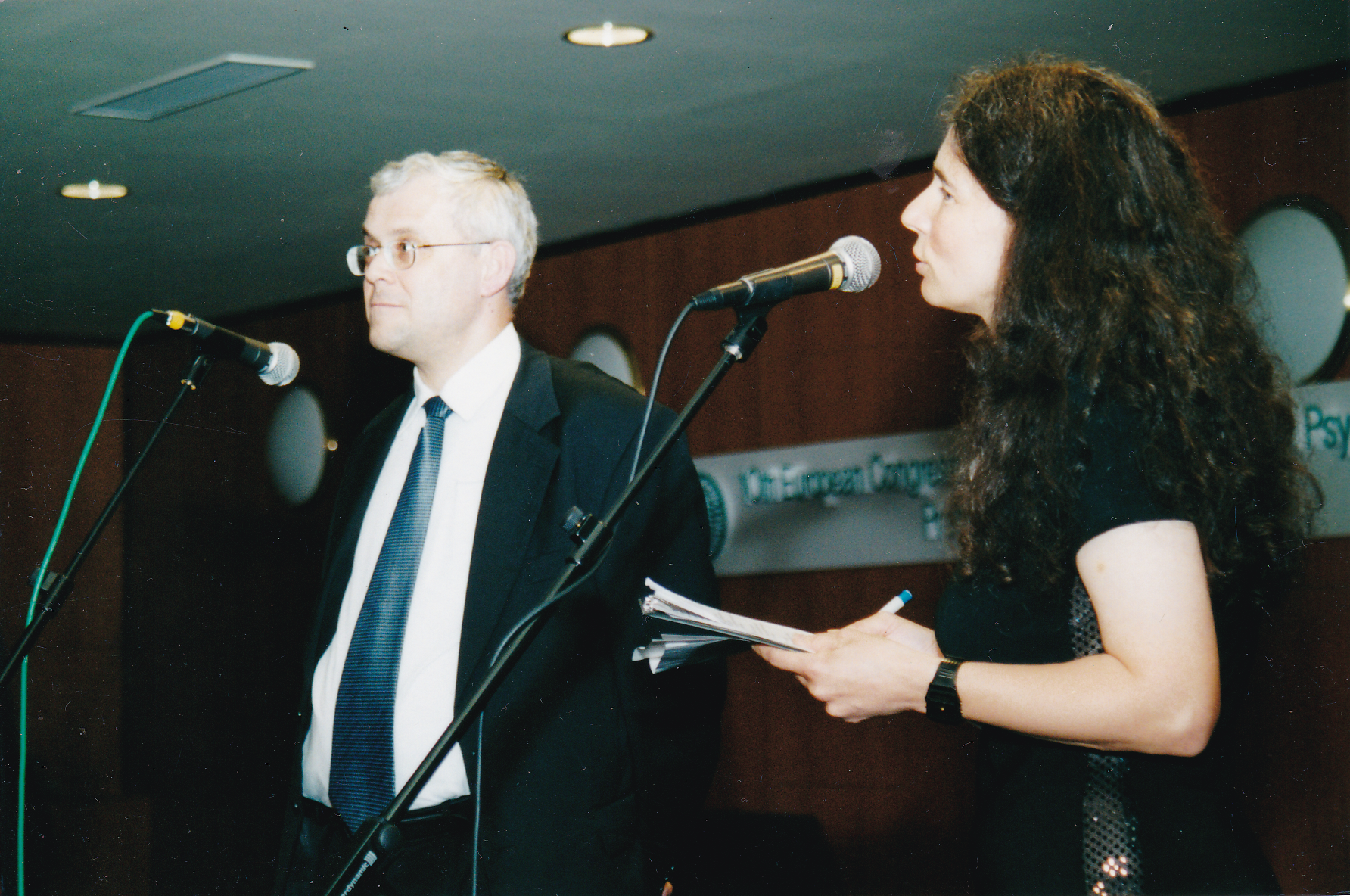 Kongres EAWOP 2001 Praha. Ocenenie českých a slovenských psychológov práce. Galéria ocenených.